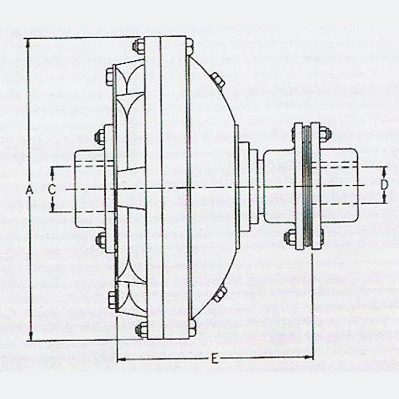 Constant Filling fluid drive coupling Fig1