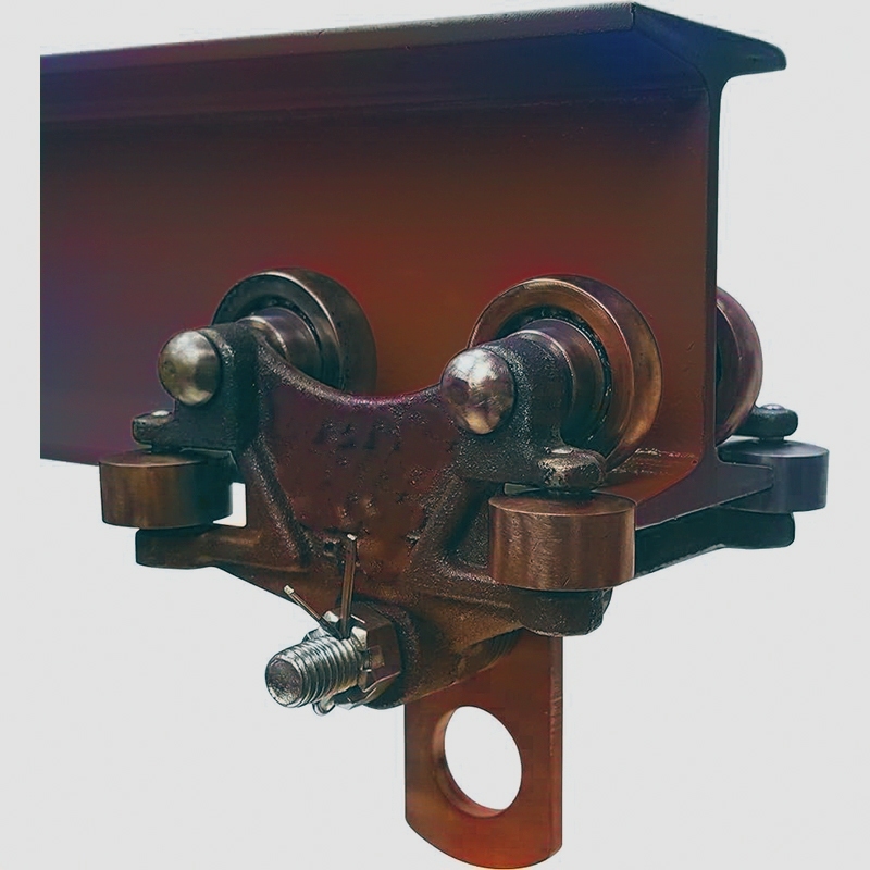 Flanged Wheel I-Beam Cable Carriers